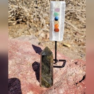 Chakra and Green Serpentine
